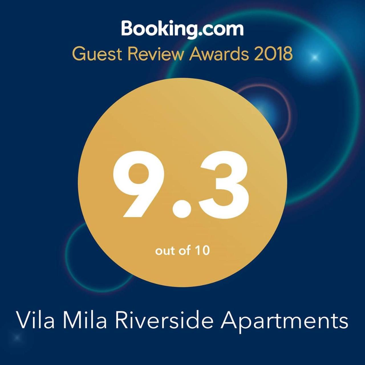 Vila Mila Riverside Apartments 斯梅代雷沃 外观 照片
